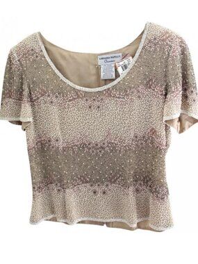 NWT Adrianna Papell Occasions Sequined top